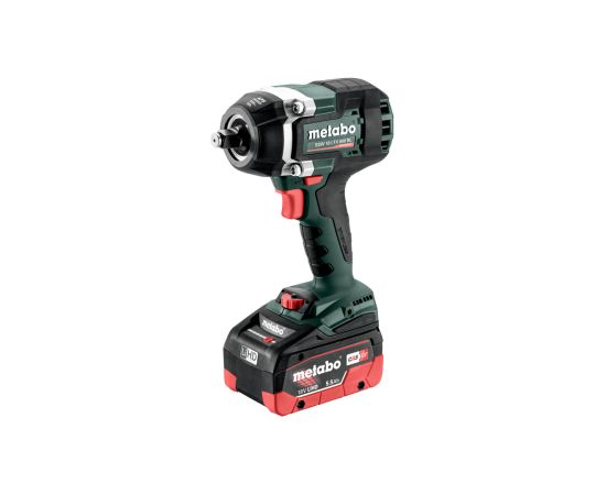 Triecienatslēga Metabo SSW 18 LTX 800 BL; 18 V; 800 Nm;  2x5,5 Ah akum. Trieciena uzgriežņu pistoles ar akumulatoru