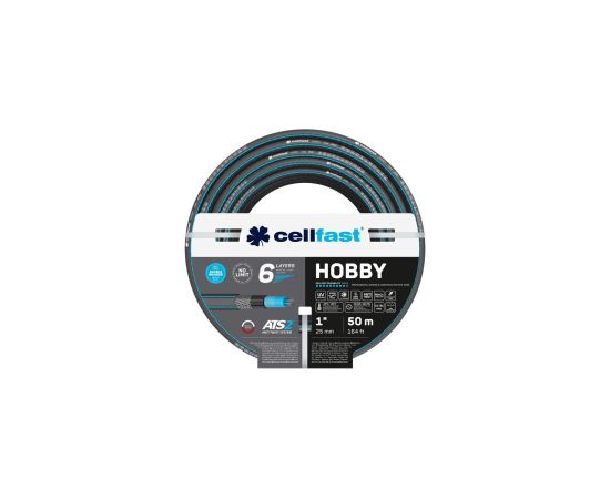 Laistīšanas šļūtene Cellfast 16-231; 1''; 50 m Laistīšanas šļūtene 
