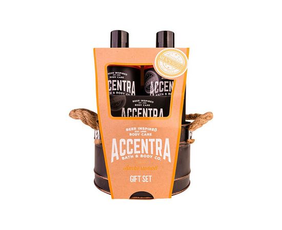 Accentra Men`s Collection Gift Set - Dárková sada v plechovém kyblíku Smaržas - NESAKĀRTOTS
