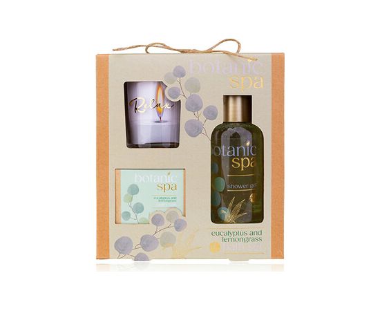 Accentra Botanic Spa Set - Dárková sada se svíčkou Smaržas - NESAKĀRTOTS
