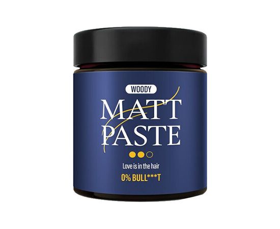 Steves No Bull***t Matt Paste - Matující pasta na vlasy střední fixace 90.0g Matu kopšana