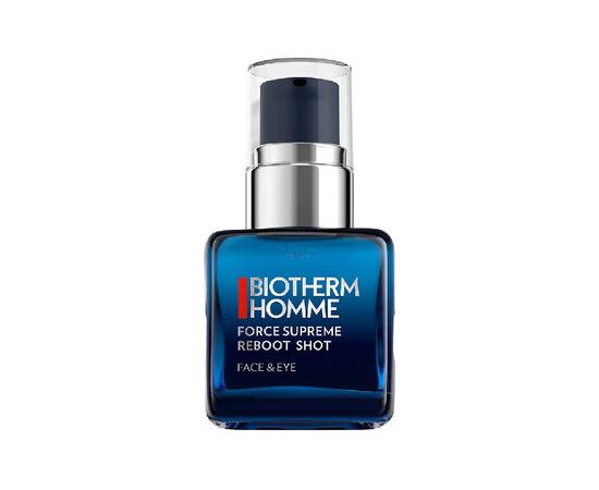 Biotherm Homme Force Supreme Reboot Shot - Revitalizační pleťové sérum proti stárnutí 30ml Ķermeņa kosmētika
