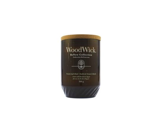 Woodwick ReNew Tomato Leaf & Basil 184.0g Telpu aromāti