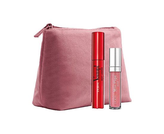 Sexy Lashes & Miss Pupa Gloss Set - Dárková sada Dekoratīvā kosmētika