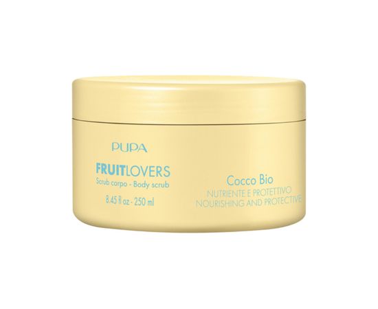 Pupa Coconut Bio Fruit Lovers Body Scrub - Tělový peeling 250ml Ķermeņa kosmētika