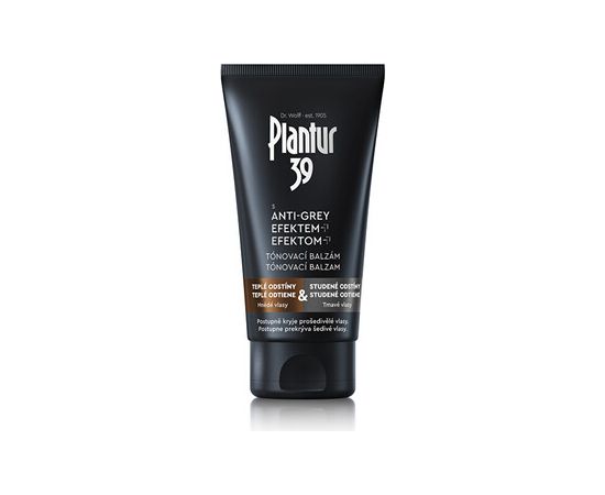 Plantur 39 Anti-Grey Balm - Tónovací balzám na vlasy 150ml Matu kopšana