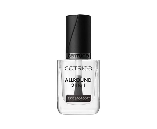 Catrice Allround 2-in-1 Nail Polish - Podkladový a krycí lak na nehty 10,5 ml 0.0ml Dekoratīvā kosmētika
