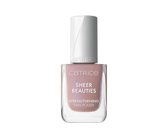 Catrice Sheer Beauties Strengthening Nail Polish - Posilující lak na nehty 10,5 ml 30 Barely Blushed Dekoratīvā kosmētika