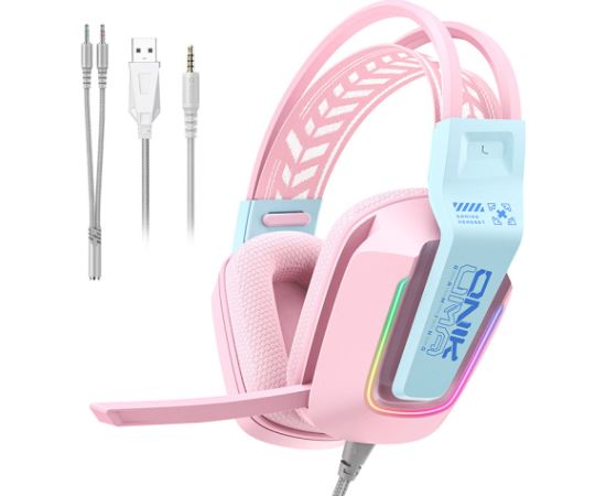 ONIKUMA X13 gaming headphones (pink) Aудио-видео
