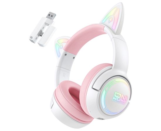 ONIKUMA GT838 gaming headphones (pink) Aудио-видео