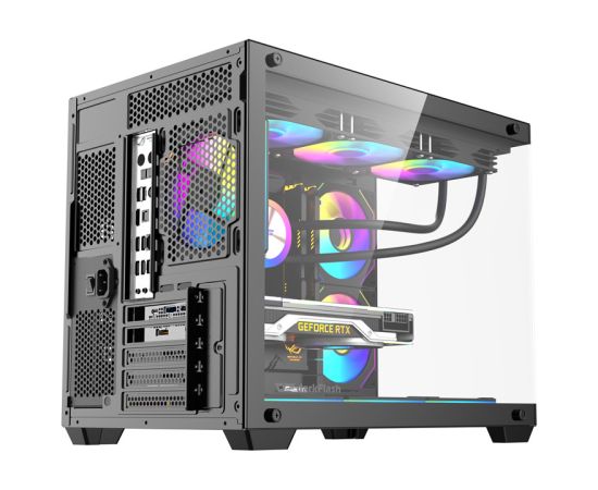 DarkFlash B275 PRO computer case (black) + 6 fans Корпуса