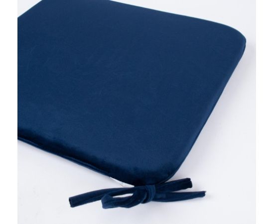 Krēsla spilvens, VELVET 2, 39x39cm, zils Jaunumi -Dārzam