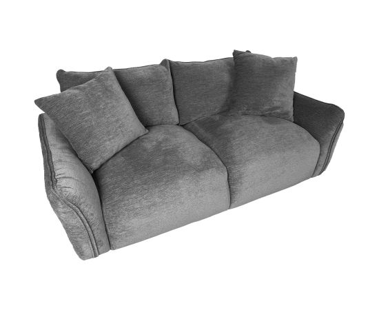 Dīvāns DIVI 3-vietīgs, pelēks Jaunumi -Dārzam