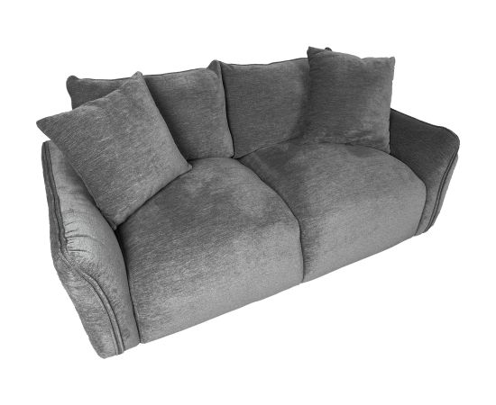 Dīvāns DIVI 2-vietīgs, pelēks Jaunumi -Dārzam