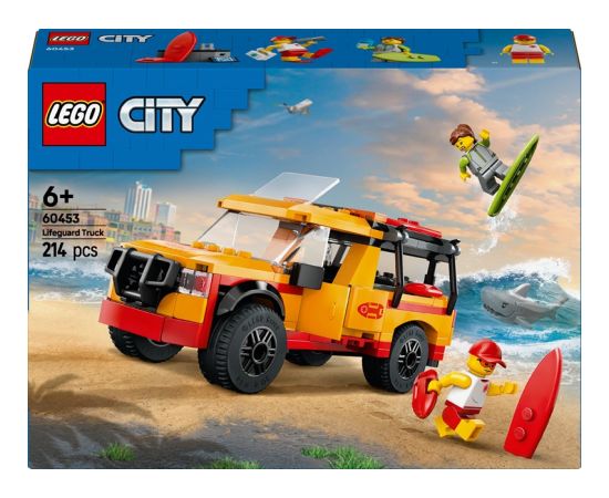 LEGO CITY 60453 Lifeguard Beach Rescue Truck LEGO VIDIYO