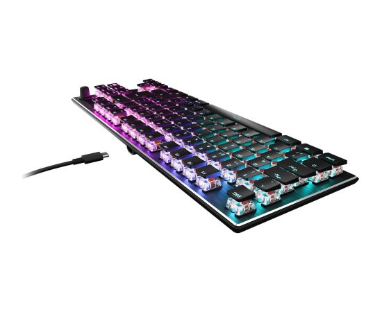 Turtle Beach Vulcan TKL (black, DE layout, TITAN Red) Klaviatūras