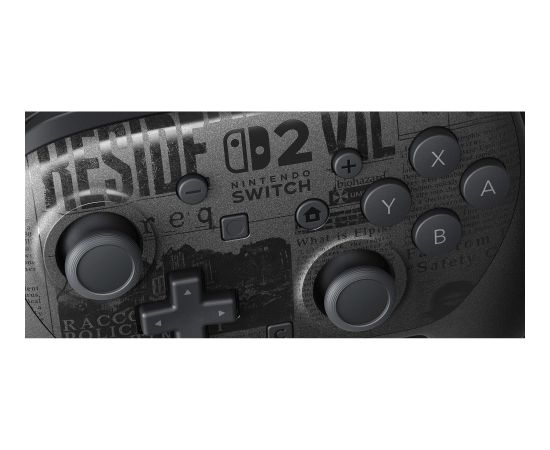 Nintendo Switch 2 Pro Controller - Resident Evil Requiem Edition (Black) Spēļu kontrolieri