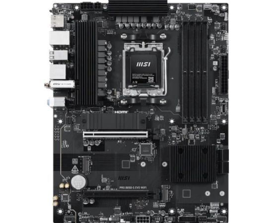 MSI PRO B850-S EVO WIFI (black/silver) Mātes plates