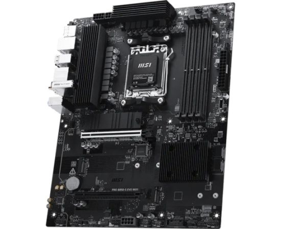 MSI PRO B850-S EVO WIFI (black/silver) Mātes plates