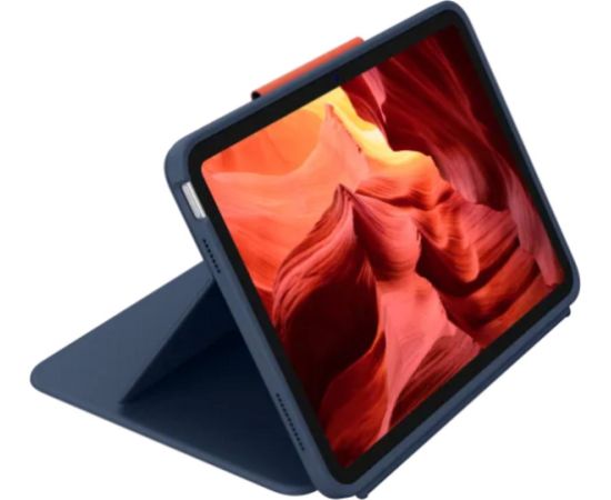 Logitech Rugged Combo 4 Touch (blue, DE layout, for iPad 10th Gen. & iPad A16) Klaviatūras