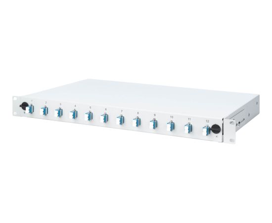 Digitus fiber optic splice box, equipped, LC, OS2 (gray) Wireless Routers