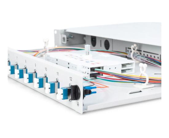 Digitus fiber optic splice box, equipped, LC, OS2 (gray) Wireless Routers