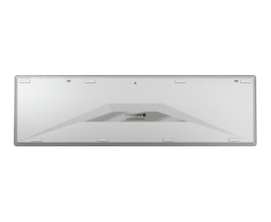 KW 9100 SLIM FOR MAC (silver/white, DE layout, Cherry SX scissor technology) Klaviatūras