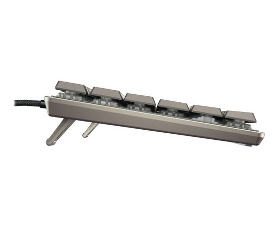 KC 500 MX LP (gray, DE layout, Cherry MX Low Profile 2.0 Ivory) Klaviatūras