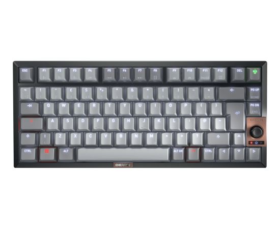 KW 300 MX (gray/black, DE layout, Cherry MX2A Red) Klaviatūras