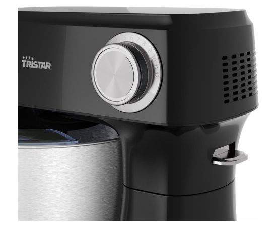 Tristar MX-4870 Kitchen Machine, 800 W, 4.5 L stainless steel bowl, Black Virtuves kombaini