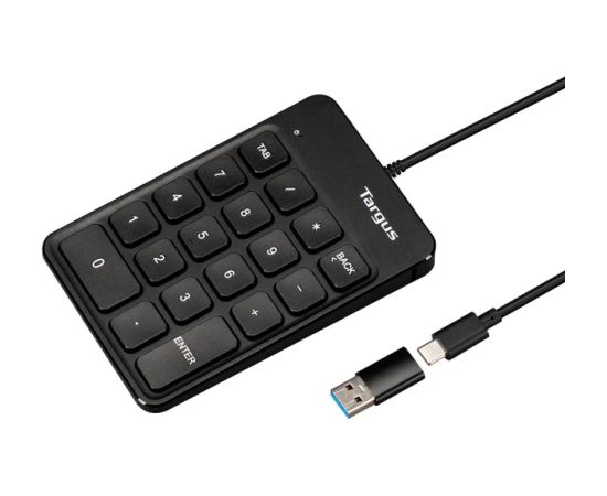 Targus Numeric EcoSmart Numeric Keypad Wired Black Клавиатуры