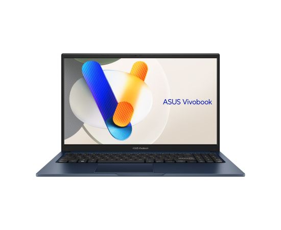 ASUS Vivobook 15 X1504VA-BQ4283W Core 5 120U 15.6"FHD IPS-level Panel 60Hz 250nits AG 16GB DDR5 SSD512 Intel Graphics WLAN+BT Cam 720p 42WHrs Win11 Quiet Blue Portatīvie datori