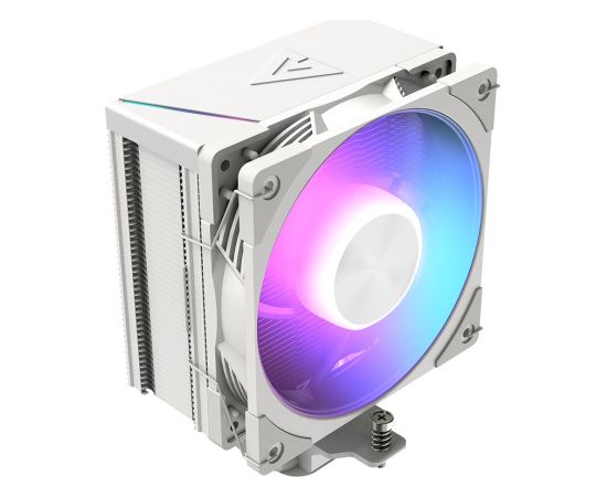 MODECOM Volcano 0C T201 ARGB Processor Air cooler 12 cm White Procesoru dzesēšana