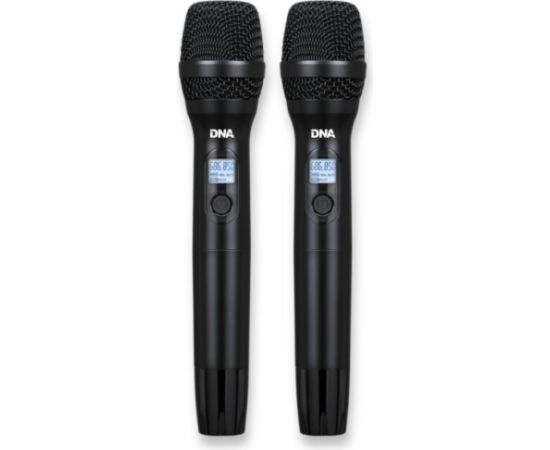 Dna Professional XMIC 2 - Podwójny zestaw bezprzewodowy 2x mikrofon doręczny + odbiornik, pasmo  UHF 518-542 MHz Mikrofoni