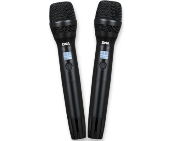 Dna Professional XMIC 2 - Podwójny zestaw bezprzewodowy 2x mikrofon doręczny + odbiornik, pasmo  UHF 518-542 MHz Mikrofoni