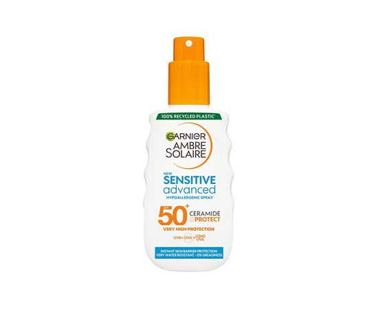 Garnier Sensitive Advanced Spray SPF 50 - Sprej na opalování 150ml Духи и косметика