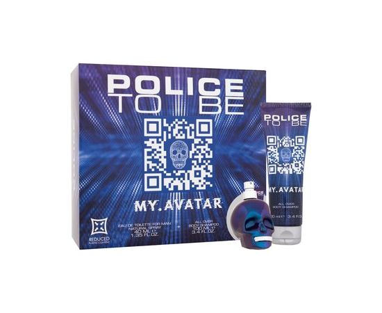 Police To Be My.Avatar for Man Dárková sada EDT 40 ml a sprchový gel 100 ml 40ml Парфюмерные наборы