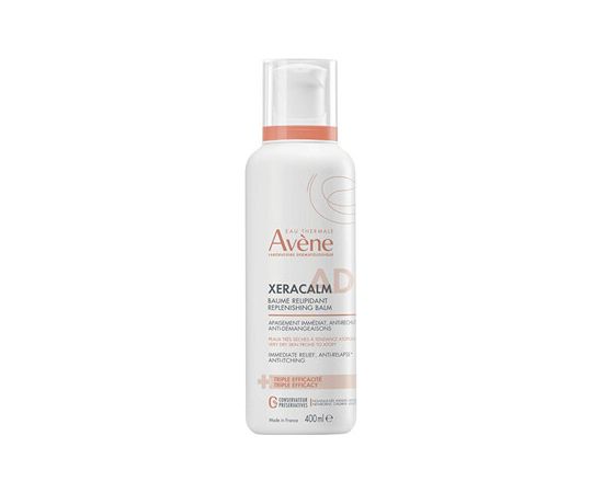 Avene XeraCalm A.D. Replenishing Balm - Relipidační balzám 400ml Ķermeņa kosmētika