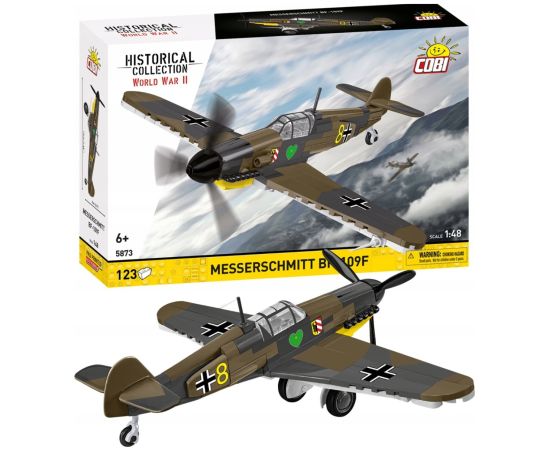 Cobi COBI HC WWII Messerschmitt BF-109F 123kl 5873 Mašīnas un piederumi