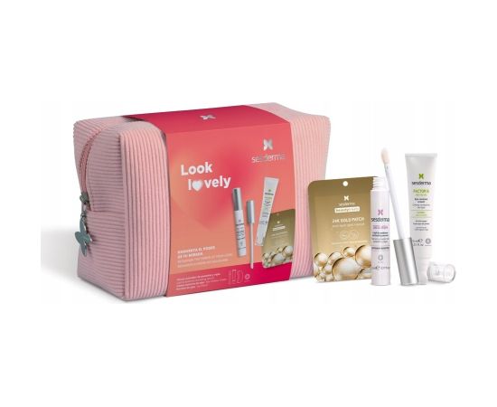 Sesderma Set Sesderma: Seslash, For Growth Stimulation, Eyelash Serum, 5 g + Factor G, Renewing, Eye Cream, 15 ml + Beauty Treats, 24K gold, Anti-Dark Spots, Eye Patch For Women Парфюмерные наборы