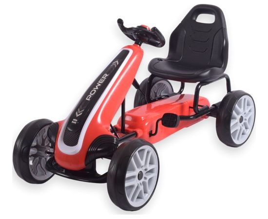 Milly Mally Milly Mally Gokart na pedały Power Red Jaunumi, Bērnu preces
