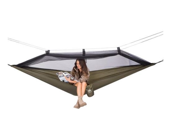 Šūpuļtīkls NC3116 GREEN MOSQUITO HAMMOCK NILS CAMP гамаки