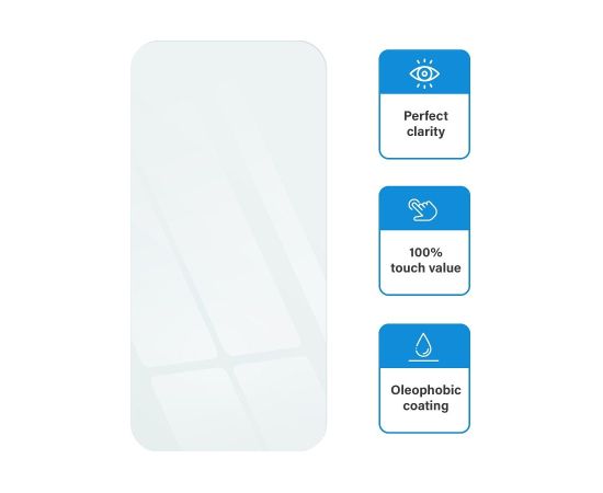 Fusion Tempered Glass aizsargstikls priekš  Apple iPhone 16 Pro|17|17 Pro Ekrānu aizsardzība