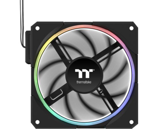 Thermaltake TS 120 EX RGB (black, pack of 3, 120 mm) Korpusu dzesēšana