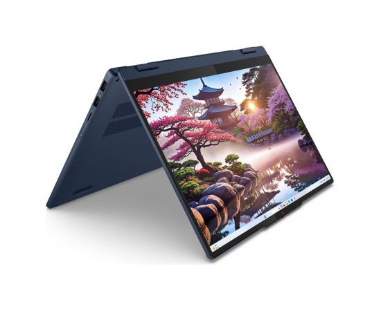 Lenovo IdeaPad 5 2-in-1 14AKP10 Copilot+ PC AMD Ryzen™ AI 7 350 Hybrid (2-in-1) 35.6 cm (14") Touchscreen WUXGA 16 GB LPDDR5x-SDRAM 1 TB SSD Wi-Fi 7 (802.11be) Windows 11 Home English Blue New Repack/Repacked Portatīvie datori