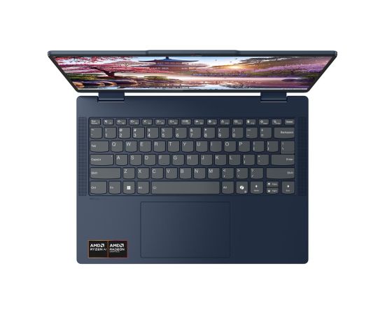 Lenovo IdeaPad 5 2-in-1 14AKP10 Copilot+ PC AMD Ryzen™ AI 7 350 Hybrid (2-in-1) 35.6 cm (14") Touchscreen WUXGA 16 GB LPDDR5x-SDRAM 1 TB SSD Wi-Fi 7 (802.11be) Windows 11 Home English Blue New Repack/Repacked Portatīvie datori