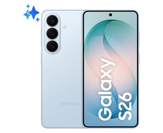 Samsung Galaxy S26 16 cm (6.3") Dual SIM Android 16.0 5G USB Type-C 12 GB 512 GB 4300 mAh Blue Mobilie telefoni