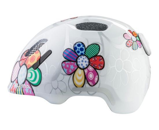 Kask rowerowy ALPINA XIMO 2 FLASH WHITE FLOWER GLOSS 49-54 Велосипедные шлемы