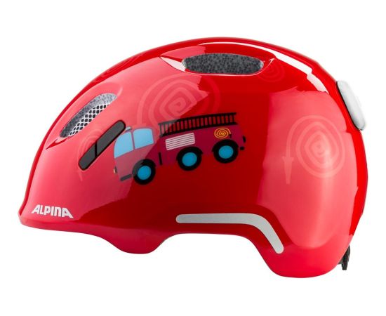 Kask rowerowy ALPINA XIMO 2 FLASH FIRE FIGHTER GLOSS 49-54 Велосипедные шлемы