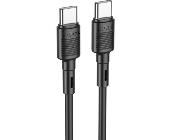 USB кабель Hoco X83 60W Type-C to Type-C 1.0m черный Дата USB-кабели